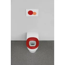 Geberit Bambini Stand-WC mit WC-Sitz Weiß