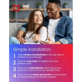 McAfee Total Protection 2026 ESD 5 Geräte 1-3 Jahre DE Win Android iOS