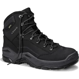 Lowa Sicherheitsstiefel Renegade Work GTX black Mid Gr.42 schwarz/schwarz Leder/Text.