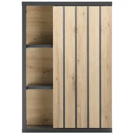 Stella Trading Hängeschrank Badezimmer 50 x 72,5 x 23 cm Grau