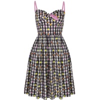 Hell Bunny - Rockabilly Kleid knielang - Fruitylou Dress - XS bis XL - für Damen - Größe XS - multicolor - XS
