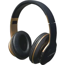 Esperanza EH220 Bluetooth-Kopfhörer mit Kopfbügel, Schwarz (keine Geräuschunterdrückung, 7 h, Kabellos), Kopfhörer, Schwarz