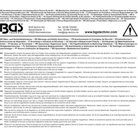 BGS Magnet-Papierrollen-Halter 67159, 2-tlg.