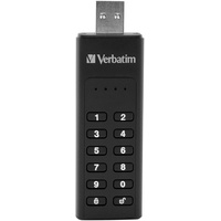 Verbatim Keypad Secure 128 GB schwarz USB 3.0