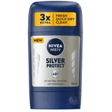 NIVEA MEN Silver Protect Antitranspirant Stift für Herren 50 ml