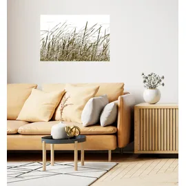 Queence Wandsticker QUEENCE "Sylt", beige, B:90cm H:60cm T:0,1cm, Folie, Wandtattoos, Selbstklebend, kinderleichte Anbringung