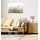 Queence Wandsticker QUEENCE "Sylt", beige, B:90cm H:60cm T:0,1cm, Folie, Wandtattoos, Selbstklebend, kinderleichte Anbringung