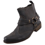 Mustang Herren Western-Stiefel Grau, 41 EU