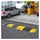 MORAVIA Fahrbahnschwelle TOPSTOP-20-RE gelb Abschlusselement mit Nut 400 x 200 x 50 mm(L x B x H)