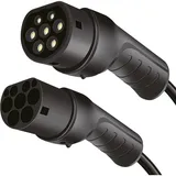 Logilink LogiLink, Elektroauto Ladekabel, E-Auto-Ladekabel Typ 2, 22 kW, 32 A, 5 m,