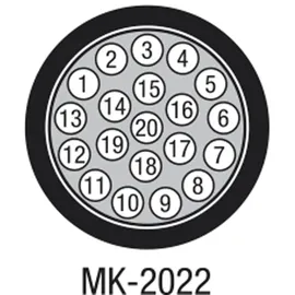 DAP AUDIO DAP MK-2022 Studio Multicore 20-paariges Kabel