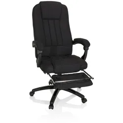 MyBuero 725303 Bürosessel Relax CL190 – Stoff Schwarz