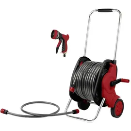 TOOLCRAFT Schlauchwagen 30 m mehrfarbig