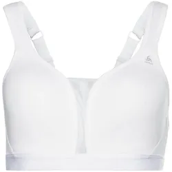 ODLO Damen Sport BH  Sport bra PADDED HIGH, Weiß, 80D