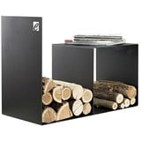 Holzregal Kubo PL6 (35 x 71 x 52,5 cm, Stahl, Anthrazit)