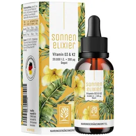 zenkoh gmbh Sonnenelixier Vitamin D3 & K2 Tropfen 30 ml