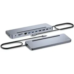 i-tec 11-in-1 - Dockingstation - für Laptop, Tablet