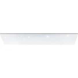 EGLO LED Deckenleuchte Calemar-S weiß 99,2 x 24,2 cm mit Kristalleffekt