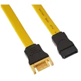 DeLock SATA 6Gb/s Verlängerungskabel 0.5m, gerade/gerade