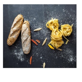 wall-art Bread and Pasta Herdabdeckplatte