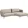 Schöner Wohnen Ecksofa Polyester 5-Sitzer Beige