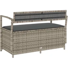 vidaXL Gartenbank 54 x 74 x 54 cm Grau