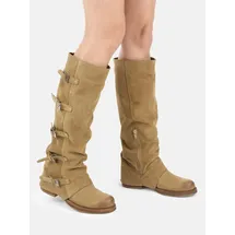 FELMINI Biker-Boots Herren Braun 40
