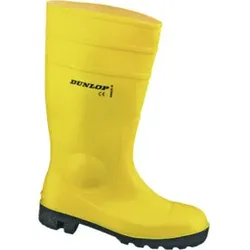 Dunlop Protomaster Gummistiefel gelb Groesse 41