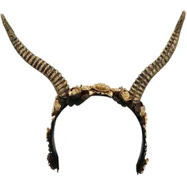 Boland 01076 - Diadem Dämon Deluxe, Haarreif mit Hörner für Kostüme, Halloween und Karneval, Teufel