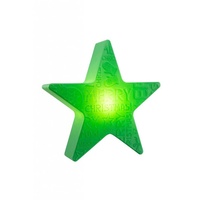 8 seasons DESIGN Shining Star Christmas Bodenleuchte, grün - 60 cm - inkl. Leuchtmittel