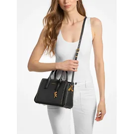 Michael Kors Laila Small Henkeltasche Leder Black/Gold