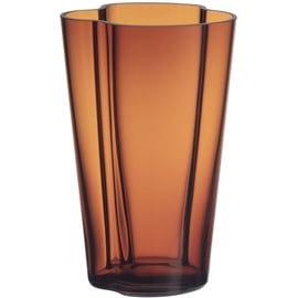 Iittala Aalto Vase 22 cm kupferfarben