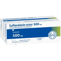 SULFASALAZIN HEXAL 500 mg magensaftr.Filmtabletten 300 St