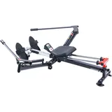 Christopeit Sport® Rudergerät »Accord NEU«, (Natürliche Ruderbewegung durch die Auslegarme), Rudermaschine, 12 Widerstandsstufen, Hydraulik, schwarz