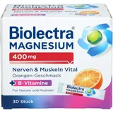 BIOLECTRA Magnesium 400 mg Nerven & Muskeln Vital 30 St.
