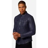 Ricano Langarmhemd Blau 3XL