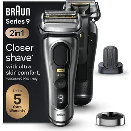 Braun Series 9 Pro+ Rasierer Herren Elektrorasierer 5 Pro Rasierelementen, Mens Hochleistung - Braun