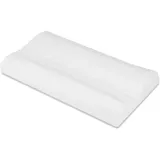ZOLLNER Kissen,, Weiß, 40x70 cm, Oeko-Tex® Standard 100, Schlaftextilien, Kopfkissen & Nackenkissen, Kopfkissen