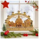 Hti-Living Leuchtbogen LED Dresden Frauenkirche