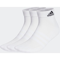 adidas Unisex Socken 3er Pack Cushioned Sportswear Ankle Sportsocken weiß