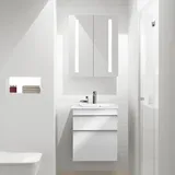 Villeroy & Boch Venticello Schrank mit Waschtisch, mit Spiegelschrank My View 14, 412450R1+A92201DH+A4206000, My View 14