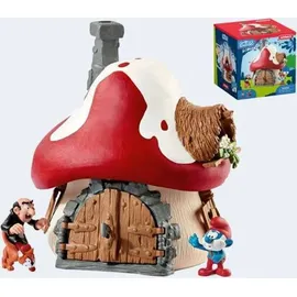 Schleich Die Schlümpfe Schlumpf Haus mit 2 Figuren 20803