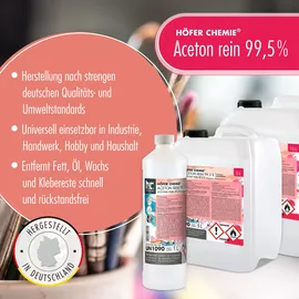 Höfer Chemie Aceton Rein 5 l
