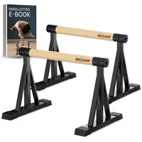 NEOLYMP Parallettes Holz Braun 30 cm