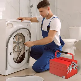 DURHAND Werkzeugkasten, Rot