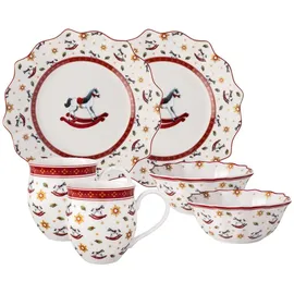 Villeroy & Boch Toy's Delight Frühstücks-Set 6-tlg. Schaukelpferd