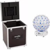 Eurolite Set LED B-40 Laser Strahleneffekt weiß + Case