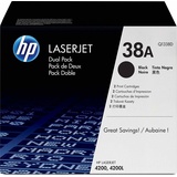 HP 38A schwarz 2er Pack (Q1338D)