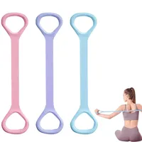 Qiyeyeye Widerstandsbänder für Yoga, Pilates und Fitness, elastisches Stretch-Widerstandsband