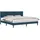 vidaXL Moderner Bettrahmen 200 x 200 cm Blau